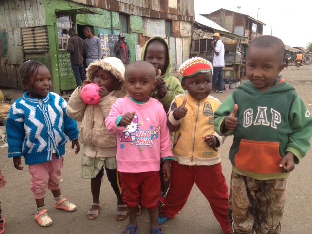 Kenia - slummien lapset